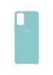 Чехол Silicone Cover (AA) для Samsung Galaxy S20+ Бирюзовый / Light blue