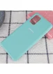 Чехол Silicone Cover (AA) для Samsung Galaxy S20+ Бирюзовый / Light blue