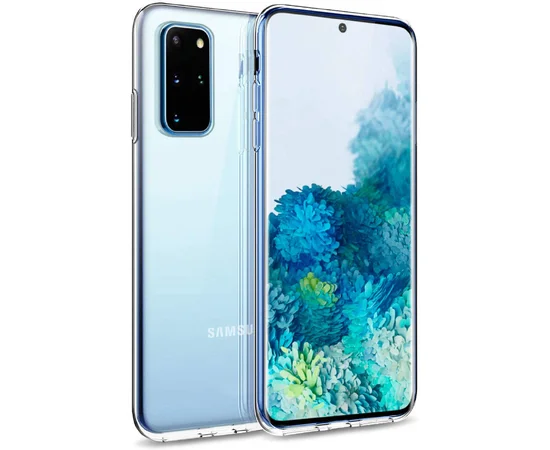 TPU чехол Epic Transparent 1,0mm для Samsung Galaxy S20+ Бесцветный (прозрачный)