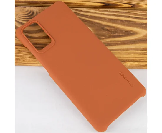 PC чехол c микрофиброй G-Case Juan Series для Samsung Galaxy S20+ Коричневый