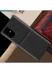 Шкіряна накладка G-Case Cardcool Series для Samsung Galaxy S20 + Чорний