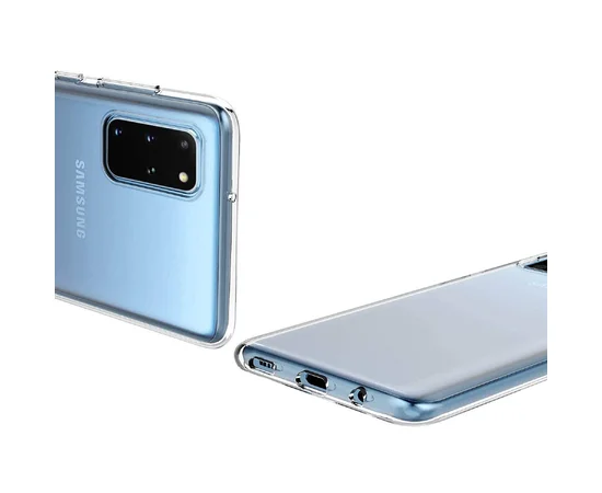 TPU чехол Epic Transparent 1,0mm для Samsung Galaxy S20+ Бесцветный (прозрачный)