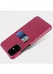 Кожаная накладка G-Case Cardcool Series для Samsung Galaxy S20+ Красный