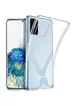 TPU чехол GETMAN Transparent 1,0 mm для Samsung Galaxy S20+ Прозрачный / Transparent