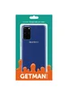 TPU чехол GETMAN Transparent 1,0 mm для Samsung Galaxy S20+ Прозрачный / Transparent