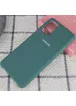 Чохол Silicone Cover (AA) для Samsung Galaxy S20 + Зелений / Pine green