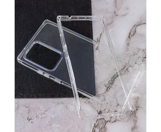 Чехол TPU+PC Full Body с защитой 360 для Samsung Galaxy S20 Ultra Прозрачный