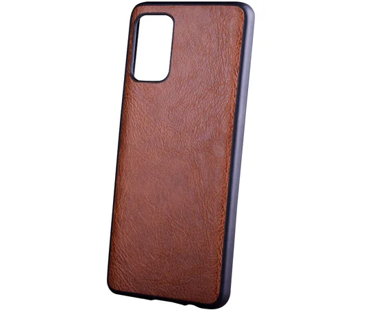 Кожаный чехол PU Retro classic для Samsung Galaxy S20 Ultra Коричневый