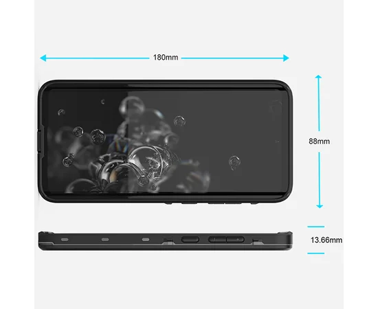 Водонепроницаемый чехол Shellbox для Samsung Galaxy S20 Ultra Черный