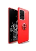 TPU чехол Deen ColorRing под магнитный держатель (opp) для Samsung Galaxy S20 Ultra Красный / Красный