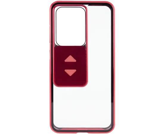 Чехол Camshield 360 Metall+Glass со шторкой для камеры для Samsung Galaxy S20 Ultra Красный