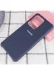 Чехол Silicone Cover (AA) для Samsung Galaxy S20 Ultra Синий / Midnight Blue