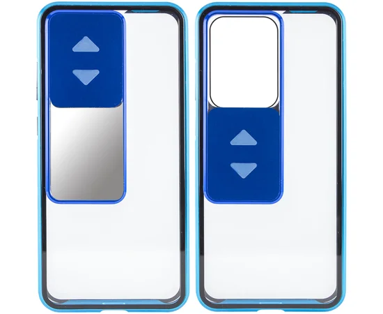 Чехол Camshield 360 Metall+Glass со шторкой для камеры для Samsung Galaxy S20 Ultra Синий