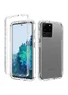 Чехол TPU+PC Full Body с защитой 360 для Samsung Galaxy S20 Ultra Прозрачный