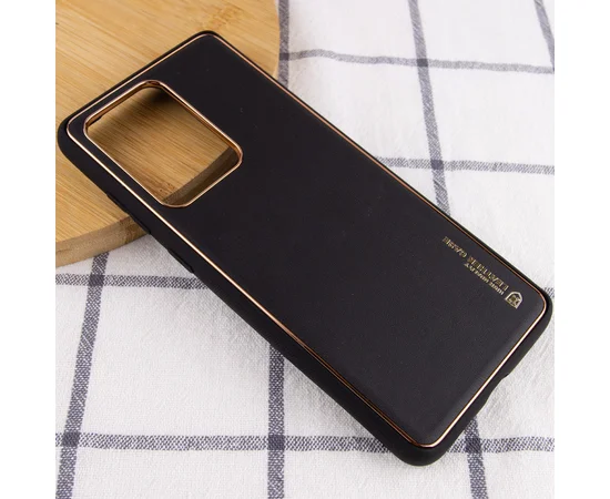 Кожаный чехол Xshield для Samsung Galaxy S20 Ultra Черный / Black