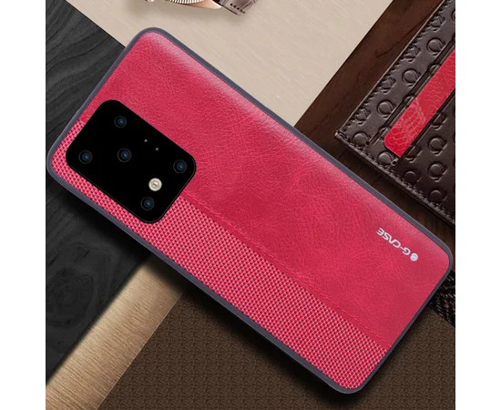 Чехол-накладка G-Case Earl Series для Samsung Galaxy S20 Ultra  Красный