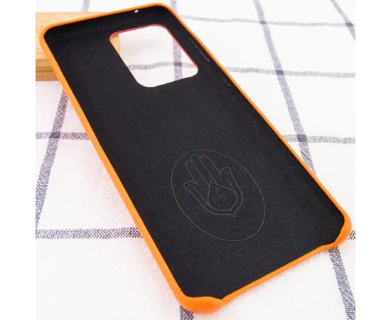 Кожаный чехол AHIMSA PU Leather Case (A) для Samsung Galaxy S20 Ultra Оранжевый