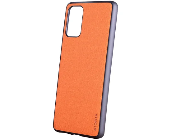 Чехол AIORIA Textile PC+TPU для Samsung Galaxy S20 Ultra Оранжевый