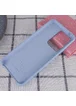 Чехол Silicone Cover (AA) для Samsung Galaxy S20 Ultra Голубой / Lilac Blue