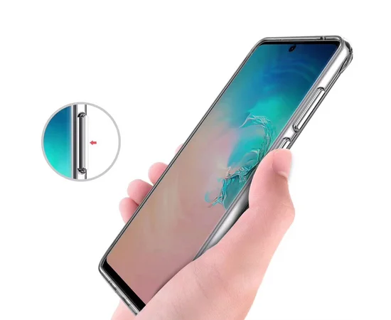 Чехол TPU Space Case transparent для Samsung Galaxy S20 Ultra Прозрачный