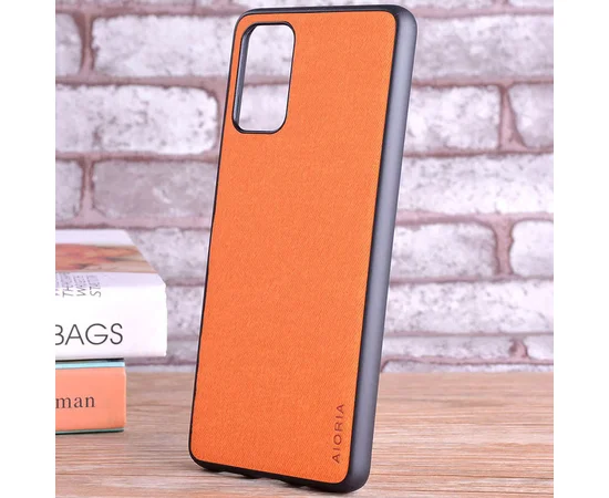 Чехол AIORIA Textile PC+TPU для Samsung Galaxy S20 Ultra Оранжевый