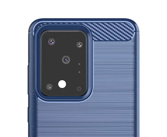 TPU чехол iPaky Slim Series для Samsung Galaxy S20 Ultra Синий