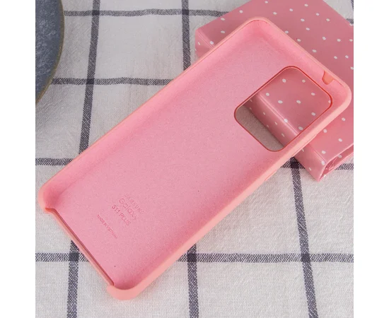 Чехол Silicone Cover (AA) для Samsung Galaxy S20 Ultra Розовый / Pink