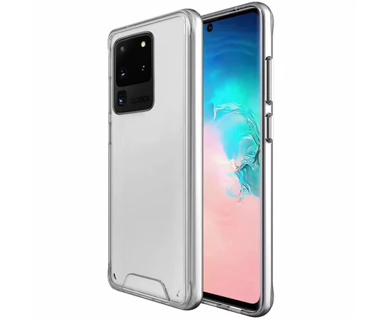Чехол TPU Space Case transparent для Samsung Galaxy S20 Ultra Прозрачный