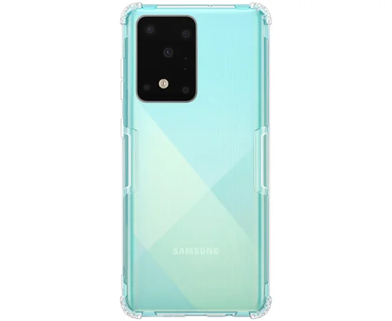 TPU чехол Nillkin Nature Series для Samsung Galaxy S20 Ultra Бесцветный (прозрачный)