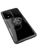 TPU+PC чехол Deen CrystalRing под магнитный держатель для Samsung Galaxy S20 Ultra Бесцветный / Черный