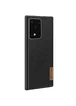 Кожаная накладка G-Case Sheep Skin Dark Series для Samsung Galaxy S20 Ultra Черный