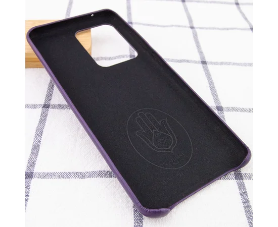Кожаный чехол AHIMSA PU Leather Case (A) для Samsung Galaxy S20 Ultra Фиолетовый