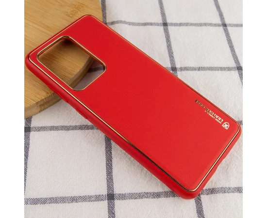 Кожаный чехол Xshield для Samsung Galaxy S20 Ultra Красный / Red
