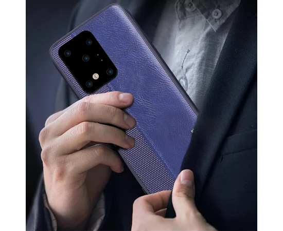 Чехол-накладка G-Case Earl Series для Samsung Galaxy S20 Ultra Синий