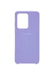 Чехол Silicone Cover (AA) для Samsung Galaxy S20 Ultra Сиреневый / Dasheen