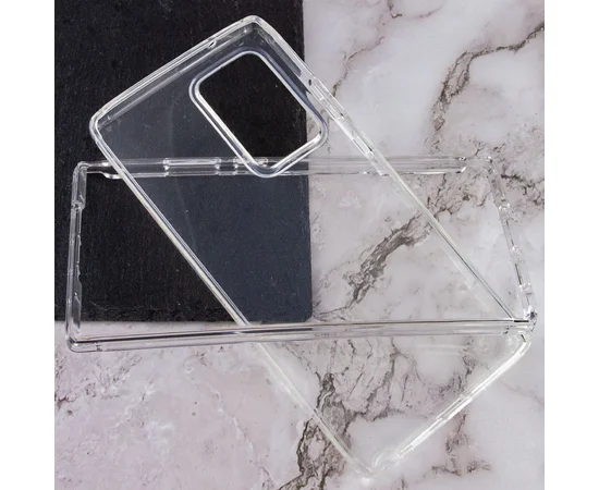 Чехол TPU+PC Full Body с защитой 360 для Samsung Galaxy S20 Ultra Прозрачный