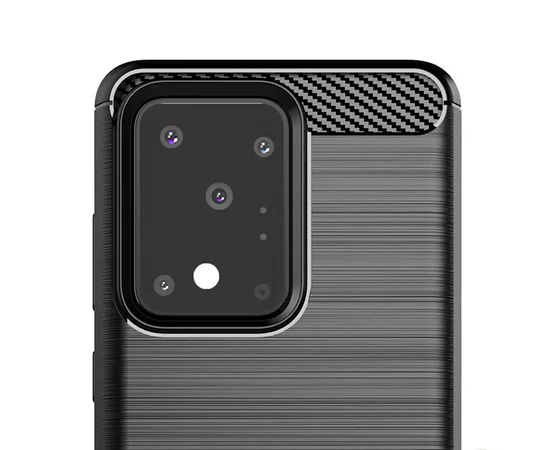 TPU чехол iPaky Slim Series для Samsung Galaxy S20 Ultra Черный