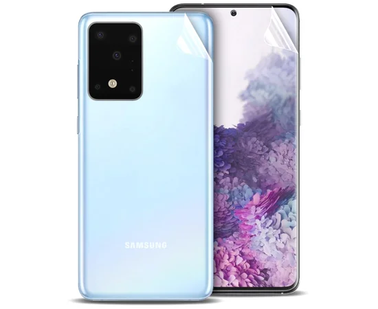 Защитная нано-пленка ITOP (на обе стороны) для Samsung Galaxy S20 Ultra Прозрачный