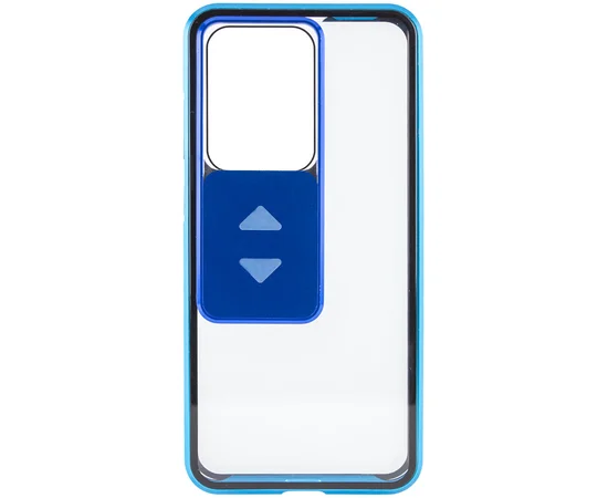 Чехол Camshield 360 Metall+Glass со шторкой для камеры для Samsung Galaxy S20 Ultra Синий