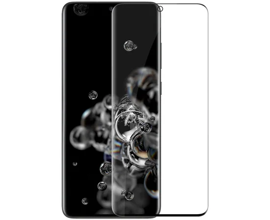 Защитное стекло Nillkin (CP+ max 3D) для Samsung Galaxy S20 Ultra Черный