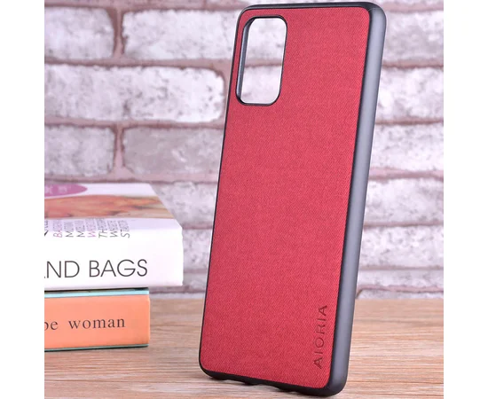 Чехол AIORIA Textile PC+TPU для Samsung Galaxy S20 Ultra Красный