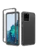 Чехол TPU+PC Full Body с защитой 360 для Samsung Galaxy S20 Ultra Черный