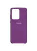 Чехол Silicone Cover (AA) для Samsung Galaxy S20 Ultra Фиолетовый / Grape