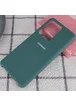 Чехол Silicone Cover (AA) для Samsung Galaxy S20 Ultra Зеленый / Pine green