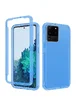 Чехол TPU+PC Full Body с защитой 360 для Samsung Galaxy S20 Ultra Синий