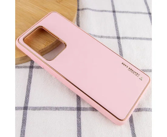 Кожаный чехол Xshield для Samsung Galaxy S20 Ultra Розовый / Pink