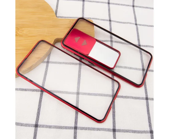 Чохол Camshield 360 Metall + Glass зі шторкою для камери для Samsung Galaxy S20 Ultra Червоний