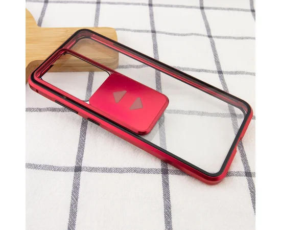 Чохол Camshield 360 Metall + Glass зі шторкою для камери для Samsung Galaxy S20 Ultra Червоний