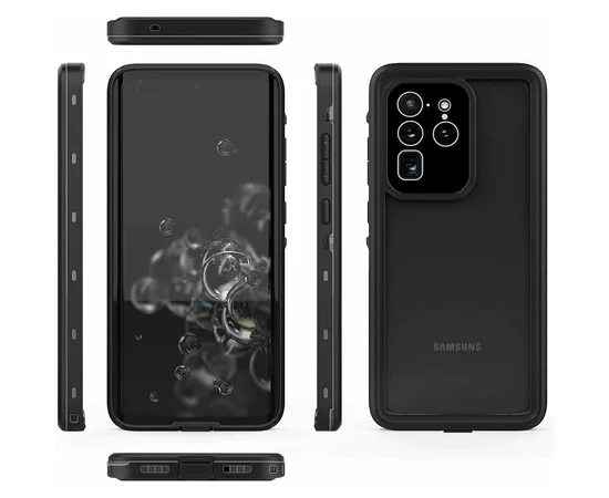 Водонепроницаемый чехол Shellbox для Samsung Galaxy S20 Ultra Черный