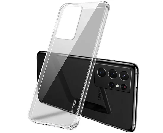 TPU чехол G-Case Lcy Series для Samsung Galaxy S20 Ultra Прозрачный